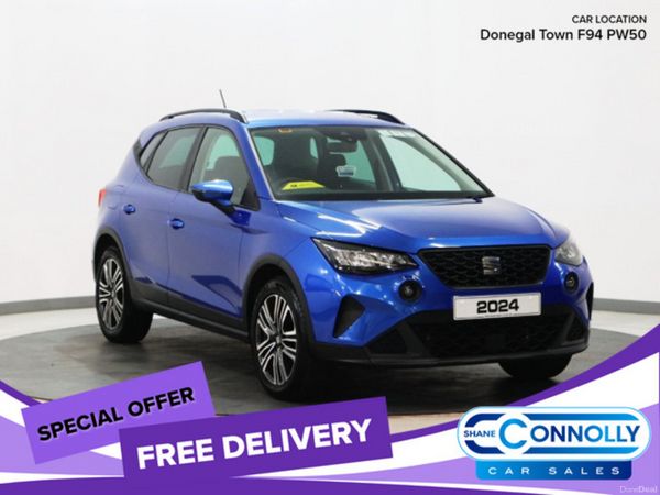 SEAT Arona SUV, Petrol, 2024, Blue