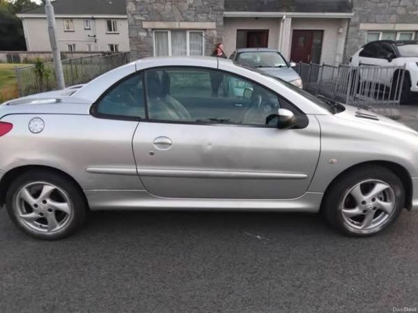 Peugeot 206 Convertible, Petrol, 2008, Grey