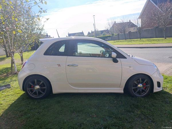 Fiat 500 Hatchback, Petrol, 2013, White