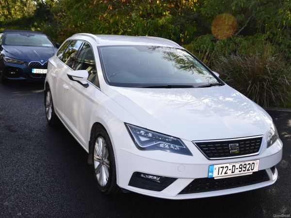 SEAT Leon Estate, Diesel, 2017, White