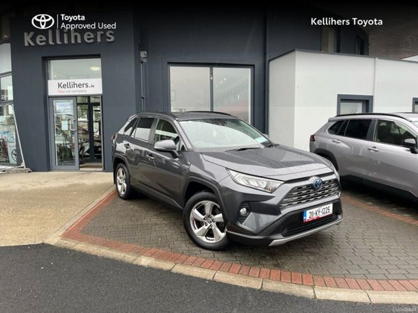 Toyota RAV4 SUV, Petrol Hybrid, 2021, Grey