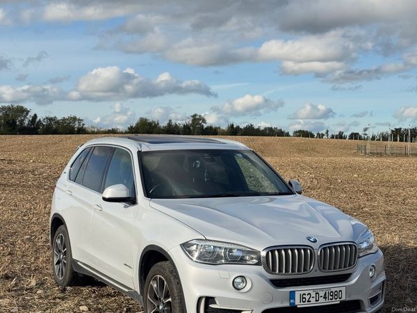 BMW X5 SUV, Petrol Plug-in Hybrid, 2016, Silver