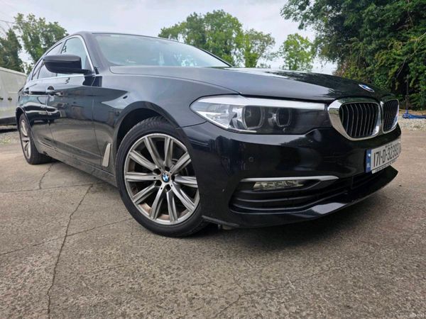 BMW 5-Series Saloon, Diesel, 2017, Black