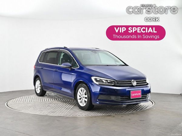 Volkswagen Touran MPV, Petrol, 2018, Blue
