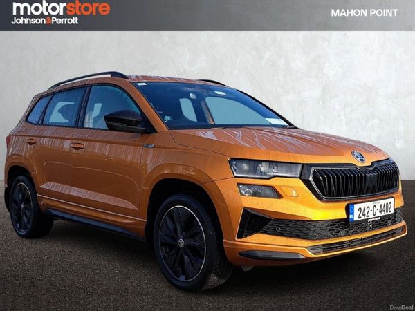 Skoda Karoq Estate, Diesel, 2024, Orange