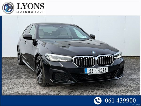 BMW 5-Series Saloon, Diesel, 2023, Black