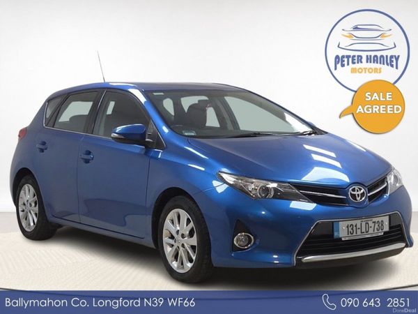 Toyota Auris Hatchback, Petrol, 2013, Blue