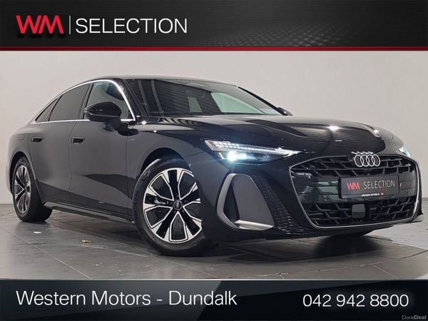 Audi A6 Saloon, Petrol Plug-in Hybrid, 2026, Black