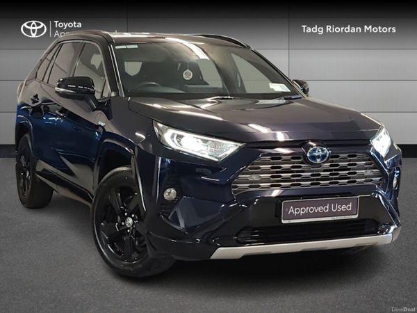 Toyota RAV4 SUV, Petrol Hybrid, 2020, Blue