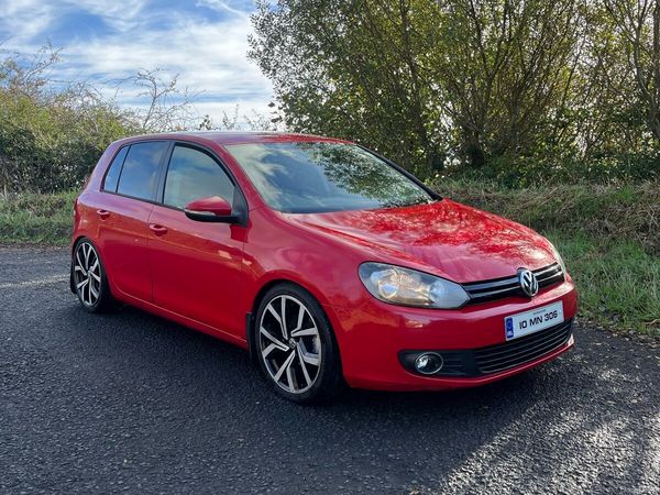 Volkswagen Golf Hatchback, Diesel, 2010, Red