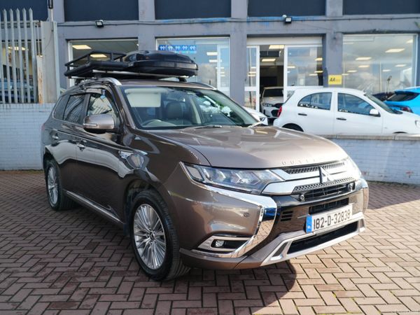 Mitsubishi Outlander SUV, Petrol Plug-in Hybrid, 2018, Brown