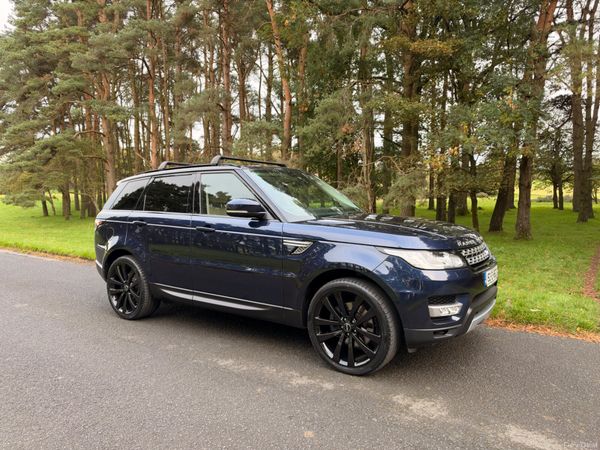 Land Rover Range Rover Sport SUV, Diesel, 2015, Blue