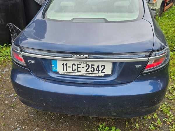 Saab 9-5 Saloon, Diesel, 2011, Blue