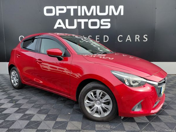 Mazda Demio Hatchback, Petrol, 2017, Red