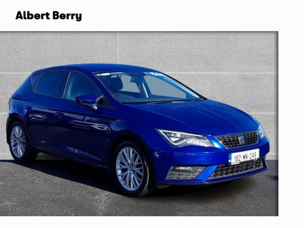 SEAT Leon Hatchback, Diesel, 2018, Blue