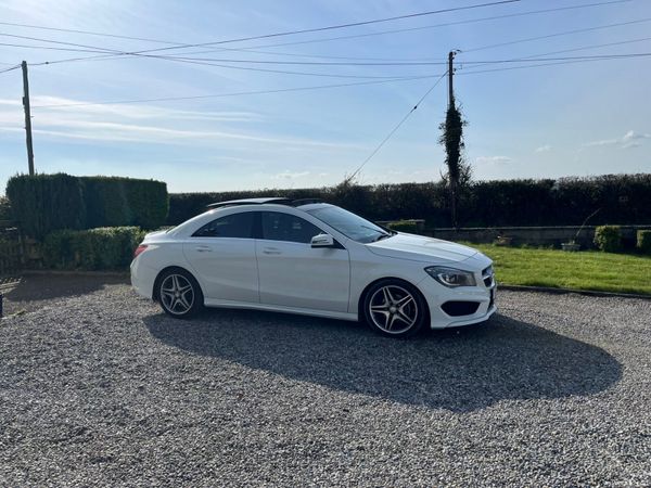 Mercedes-Benz CLA Saloon, Petrol, 2016, White