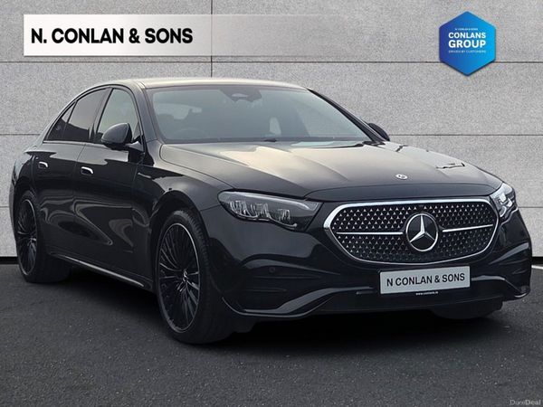 Mercedes-Benz E-Class Saloon, Diesel Plug-in Hybrid, 2026, Black