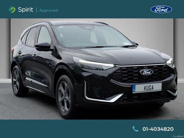 Ford Kuga SUV, Petrol Plug-in Hybrid, 2026, Black