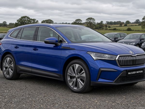 Skoda Enyaq Coupe SUV, Electric, 2023, Blue