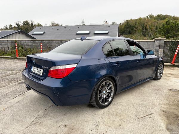 BMW 5-Series Saloon, Petrol, 2007, Blue