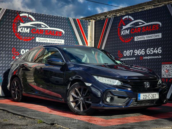 Honda Civic Hatchback, Petrol, 2022, Blue