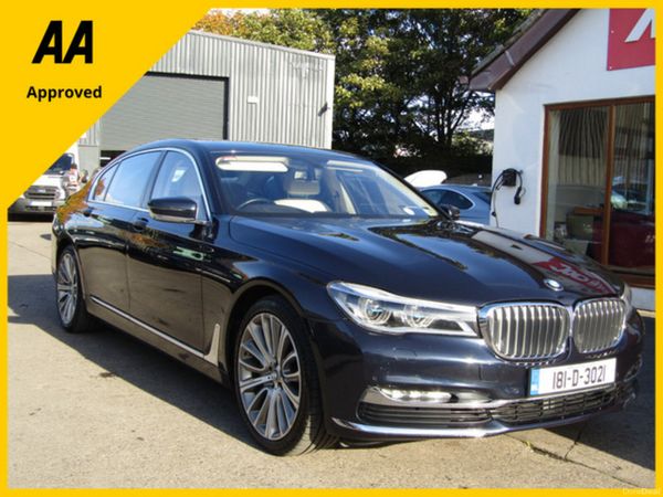 BMW 7-Series Saloon, Diesel, 2018, Blue