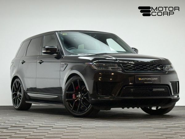 Land Rover Range Rover Sport SUV, Petrol Plug-in Hybrid, 2021, Black