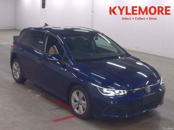 Volkswagen Golf Hatchback, Petrol Hybrid, 2021, Blue