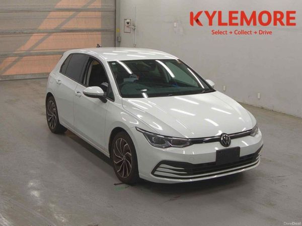 Volkswagen Golf Hatchback, Petrol Hybrid, 2023, White