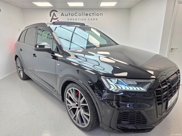 Audi Q7 SUV, Petrol Plug-in Hybrid, 2023, Black