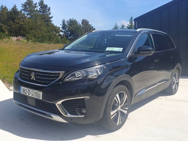Peugeot 5008 MPV, Diesel, 2018, Black