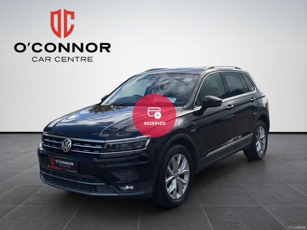 Volkswagen Tiguan SUV, Diesel, 2018, Black