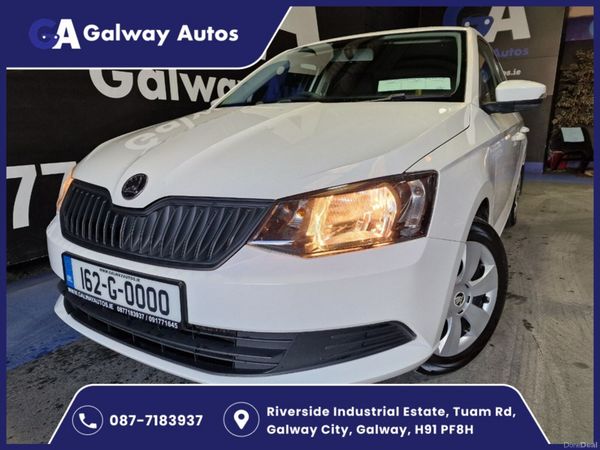 Skoda Fabia Hatchback, Petrol, 2016, White