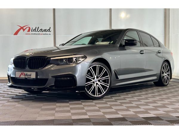 BMW 5-Series Saloon, Diesel, 2019, Blue