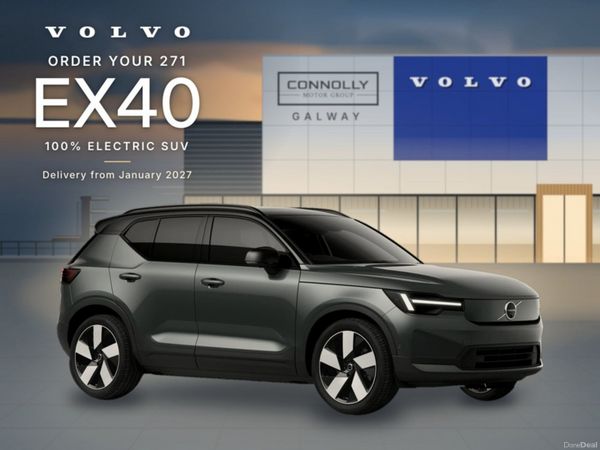 Volvo EX40 SUV, Electric, 2027, Green