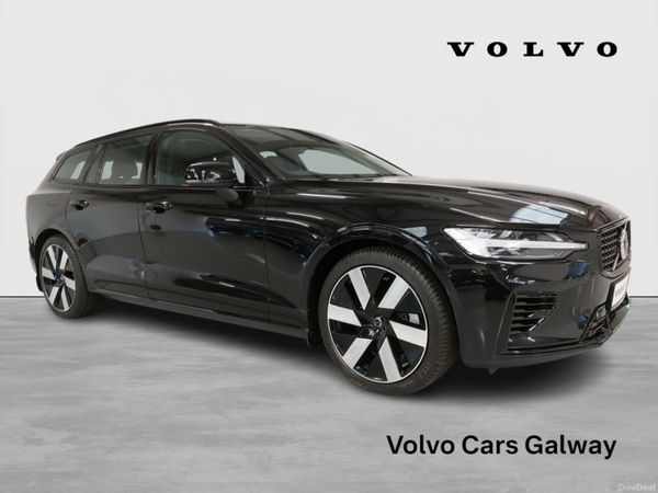 Volvo V60 Estate, Petrol Plug-in Hybrid, 2026, Black