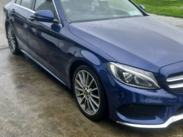 Mercedes-Benz C-Class Saloon, Diesel, 2019, Blue