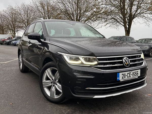 Volkswagen Tiguan SUV, Diesel, 2021, Black