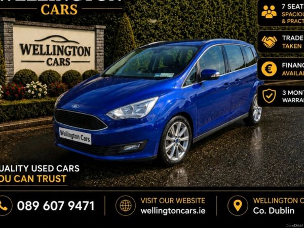 Ford Grand C-Max MPV, Diesel, 2016, Blue
