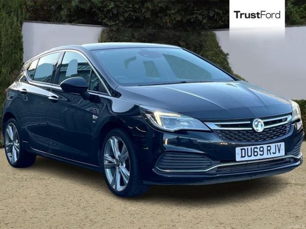 Vauxhall Astra Hatchback, Petrol, 2019, Black