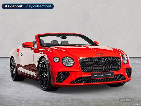 Bentley Continental Convertible, Petrol, 2020, Red