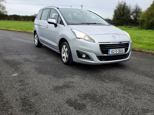Peugeot 5008 MPV, Diesel, 2015, Silver