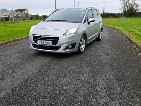 Peugeot 5008 MPV, Diesel, 2015, Silver
