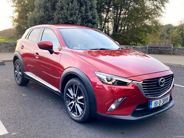 Mazda CX-3 SUV, Diesel, 2015, Red