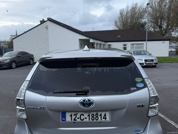 Toyota Prius MPV, Petrol Hybrid, 2012, Silver