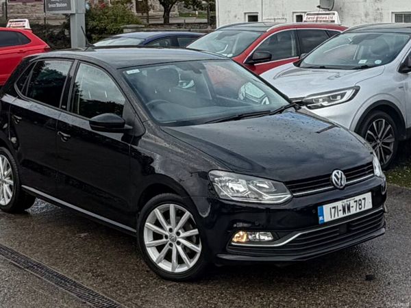 Volkswagen Polo Hatchback, Petrol, 2017, Black