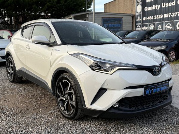 Toyota C-HR SUV, Petrol Hybrid, 2018, White