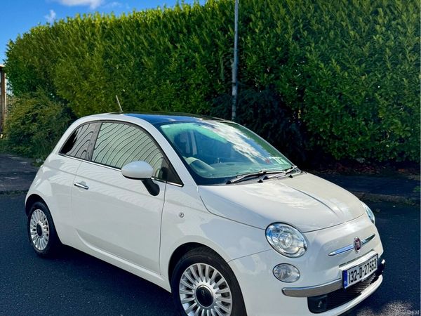 Fiat 500 Hatchback, Petrol, 2013, White