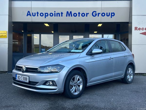 Volkswagen Polo Hatchback, Petrol, 2018, Silver