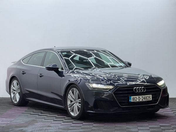 Audi A7 Hatchback, Diesel, 2018, Blue